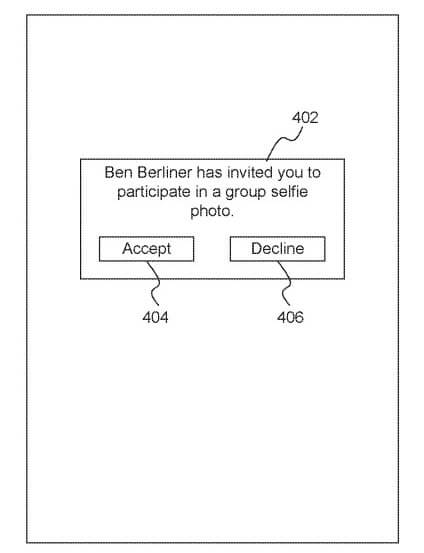 Patente Selfie em grupo