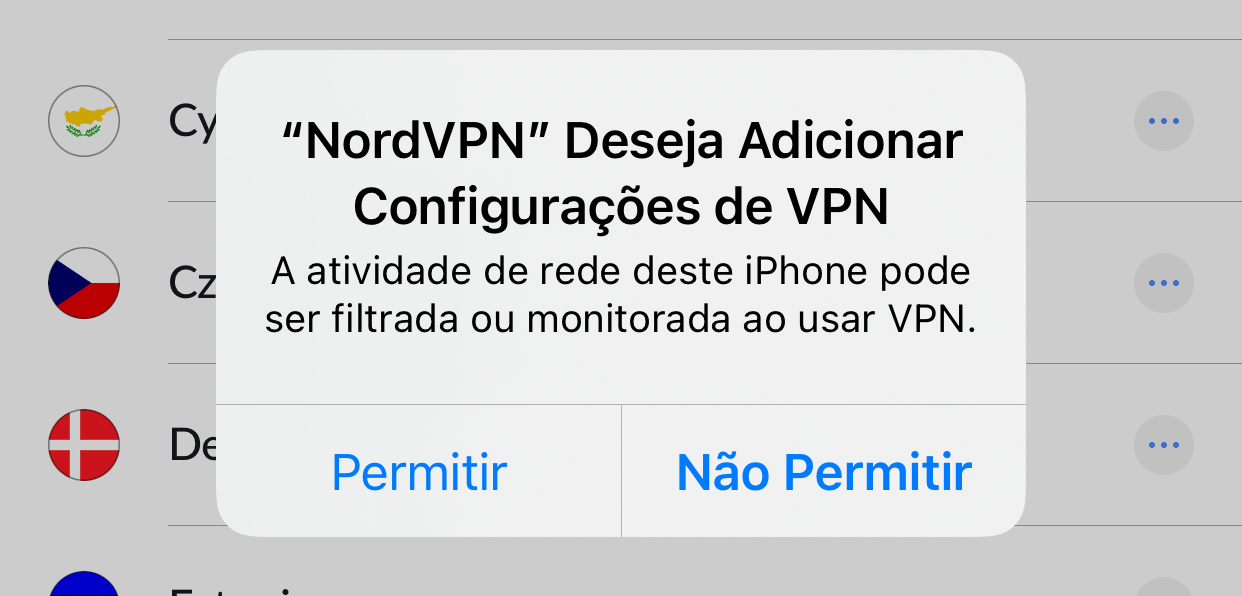 VPN no iPhone