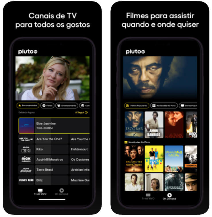 Chega ao iOS o Pluto TV, streaming gratuito de filmes e ...