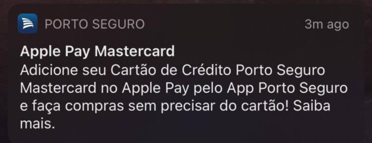 Cartões de crédito Porto Seguro Visa estão agora compatíveis com o Apple Pay!  - MacMagazine