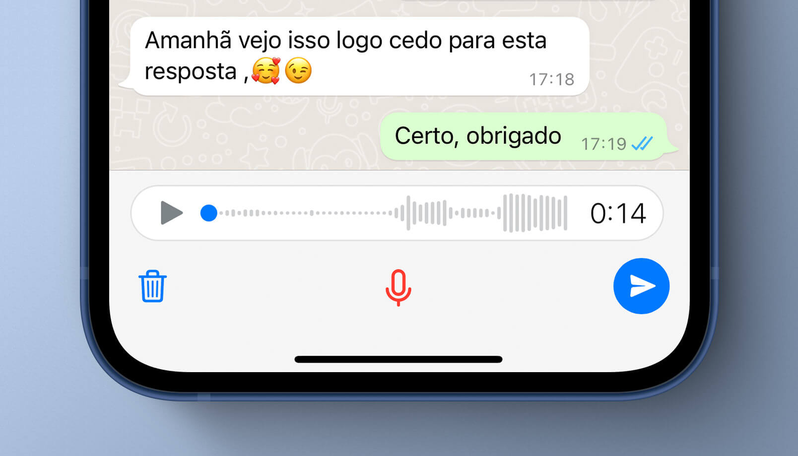 Como Ouvir Um udio Do WhatsApp Antes De Enviar