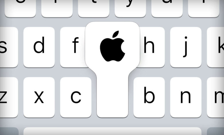 símbolo maçã da Apple iPhone