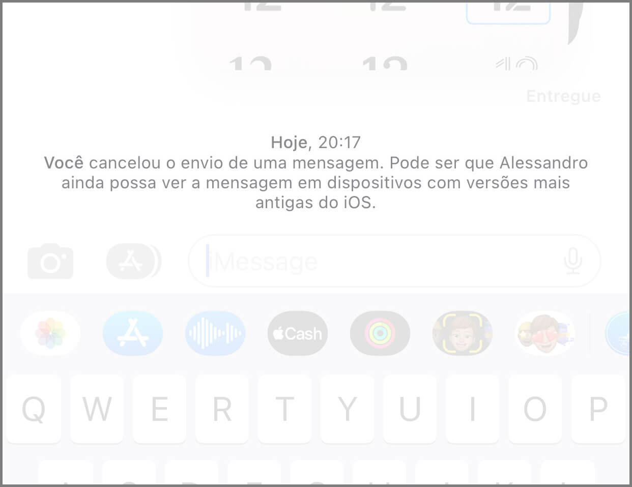Editar mensagem iOS 16