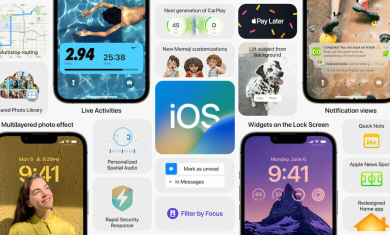 novidades do iOS 16