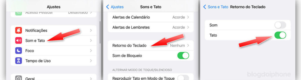 iOS 16: Como ativar o retorno tátil no teclado do iPhone