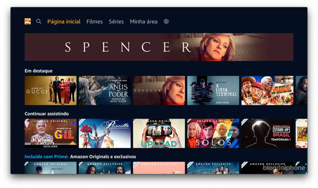 Amazon Prime Video finalmente irá modernizar sua tosca interface