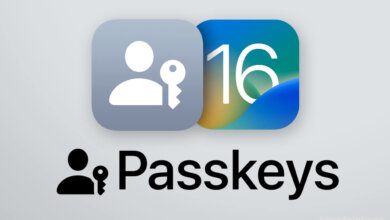 Passkeys iOS 16