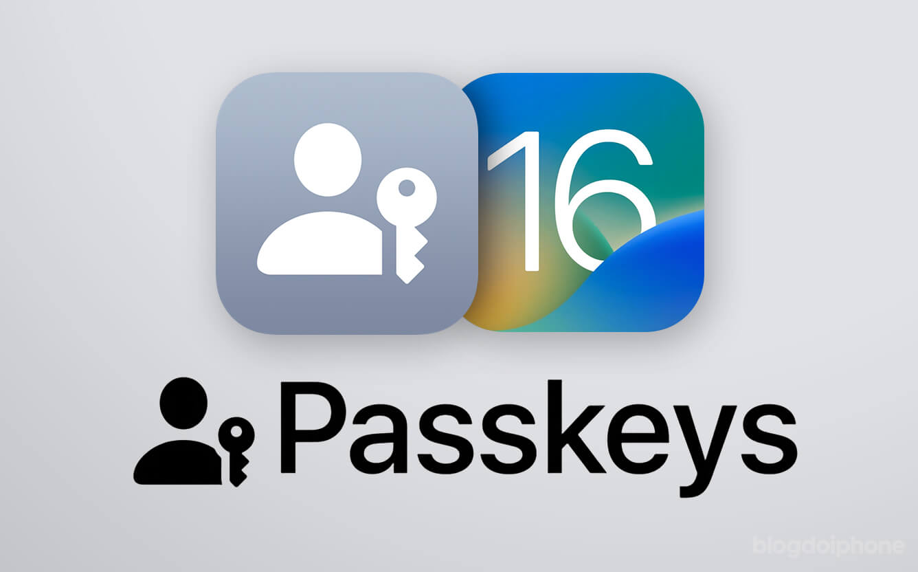 Passkeys iOS 16