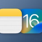 Notas iOS 16