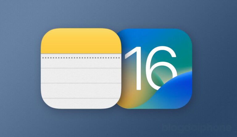 Tudo o que muda no app Notas do iOS 16