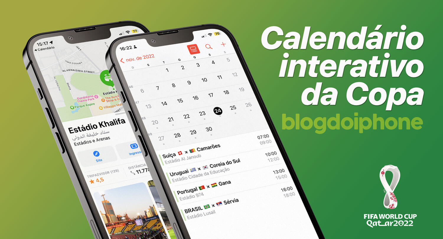 Saiba como baixar o calendário da Copa do Mundo para o celular