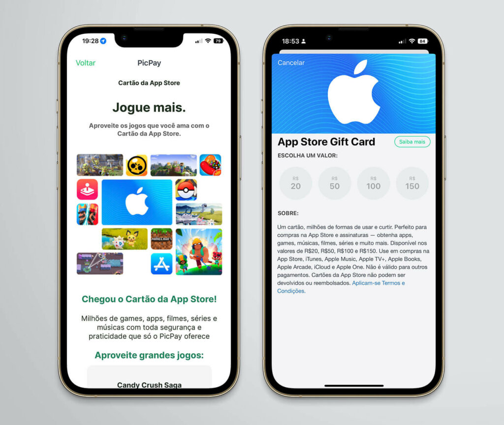 App Store brasileira finalmente passa a vender cartões presentes de ...