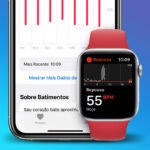 Batimentos cardiacos Apple Watch