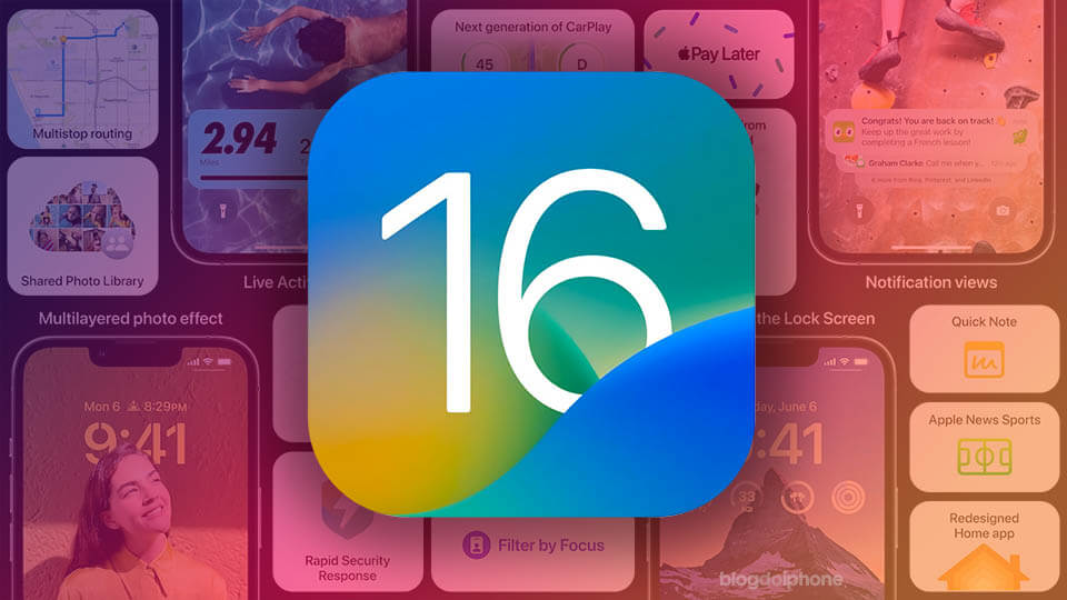 novidades do iOS 16