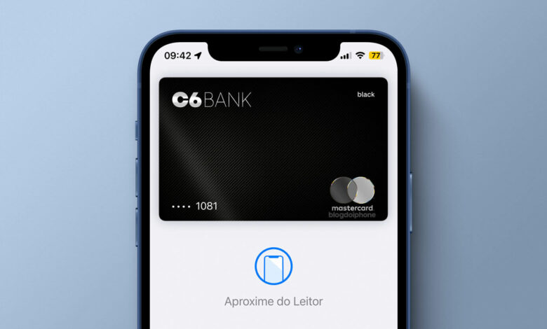 C6 Bank no Apple Pay