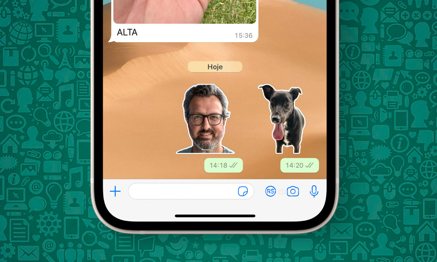 WhatsApp para iOS permite enviar vídeos e Live Photos como GIFs e