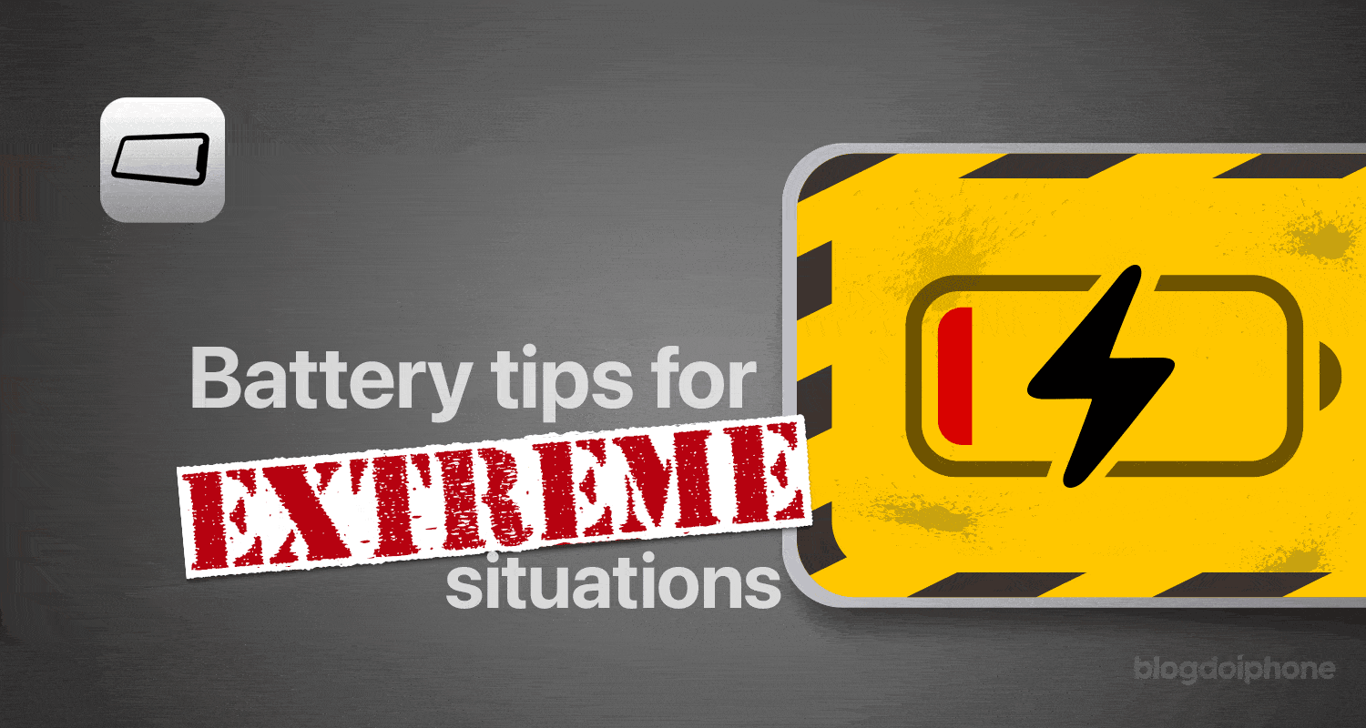 Battery tips for Extreme situations