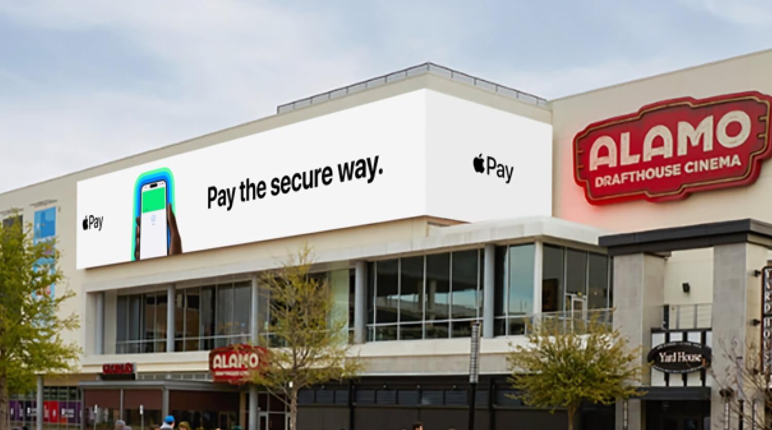 Campanha Apple Pay na rua