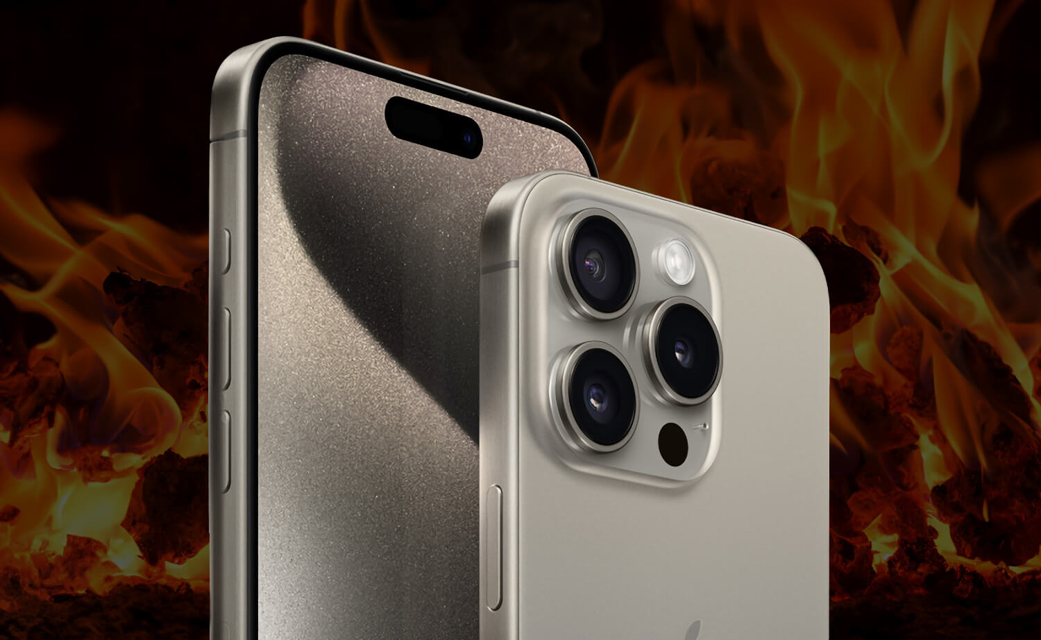 iPhone 15 Pro quente