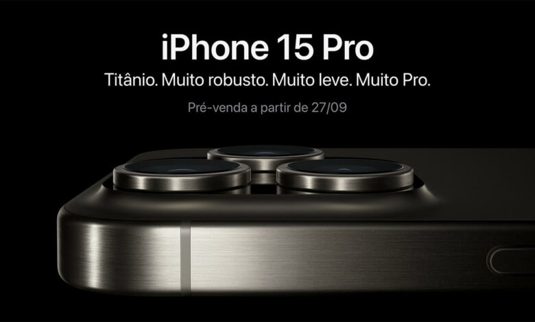 iPhone 15 Pré-venda no Brasil
