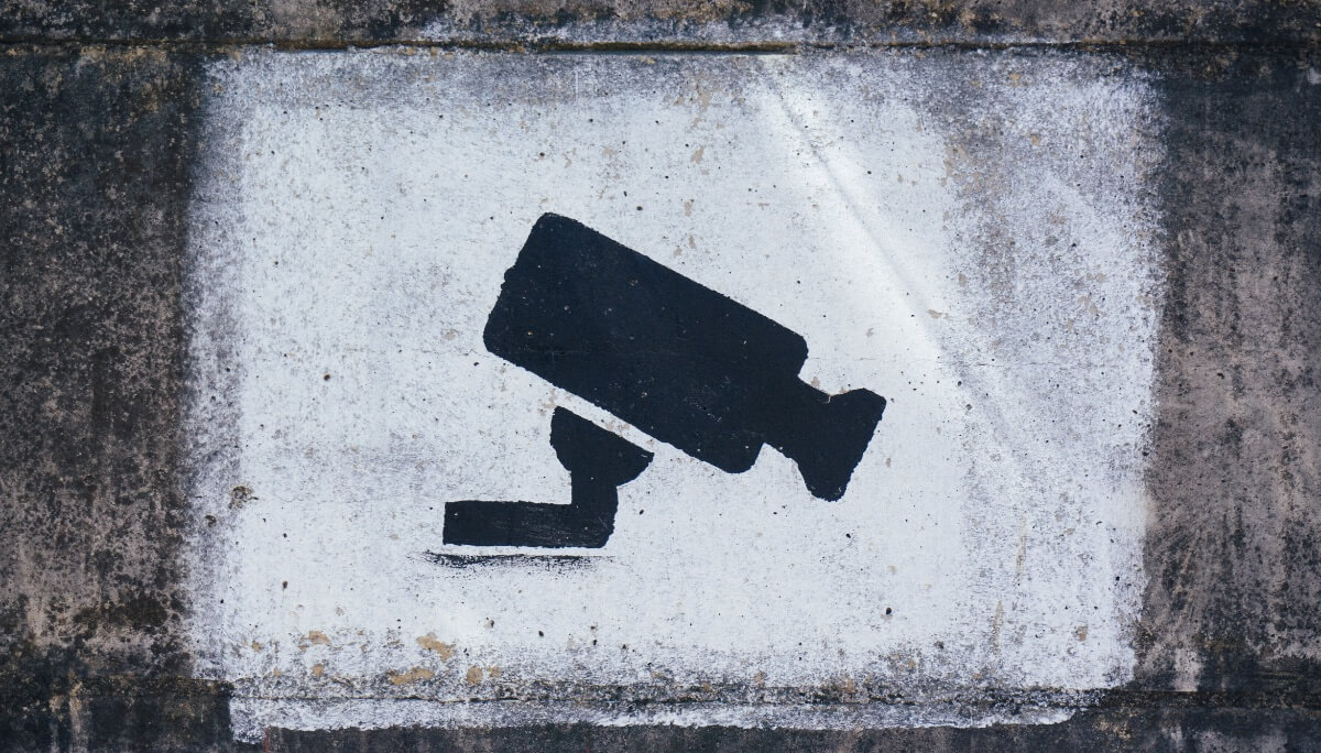 Privacidade câmera de vigilância Segurança