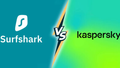 Surfshark vs Kaspersky