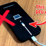 DFU mode on iPhone