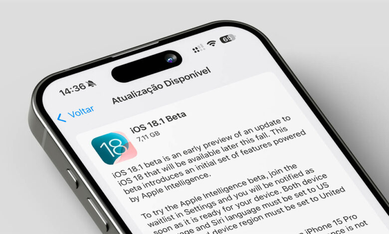 iOS 18.1 beta