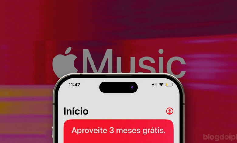 Apple Music Teste Grátis 3 meses