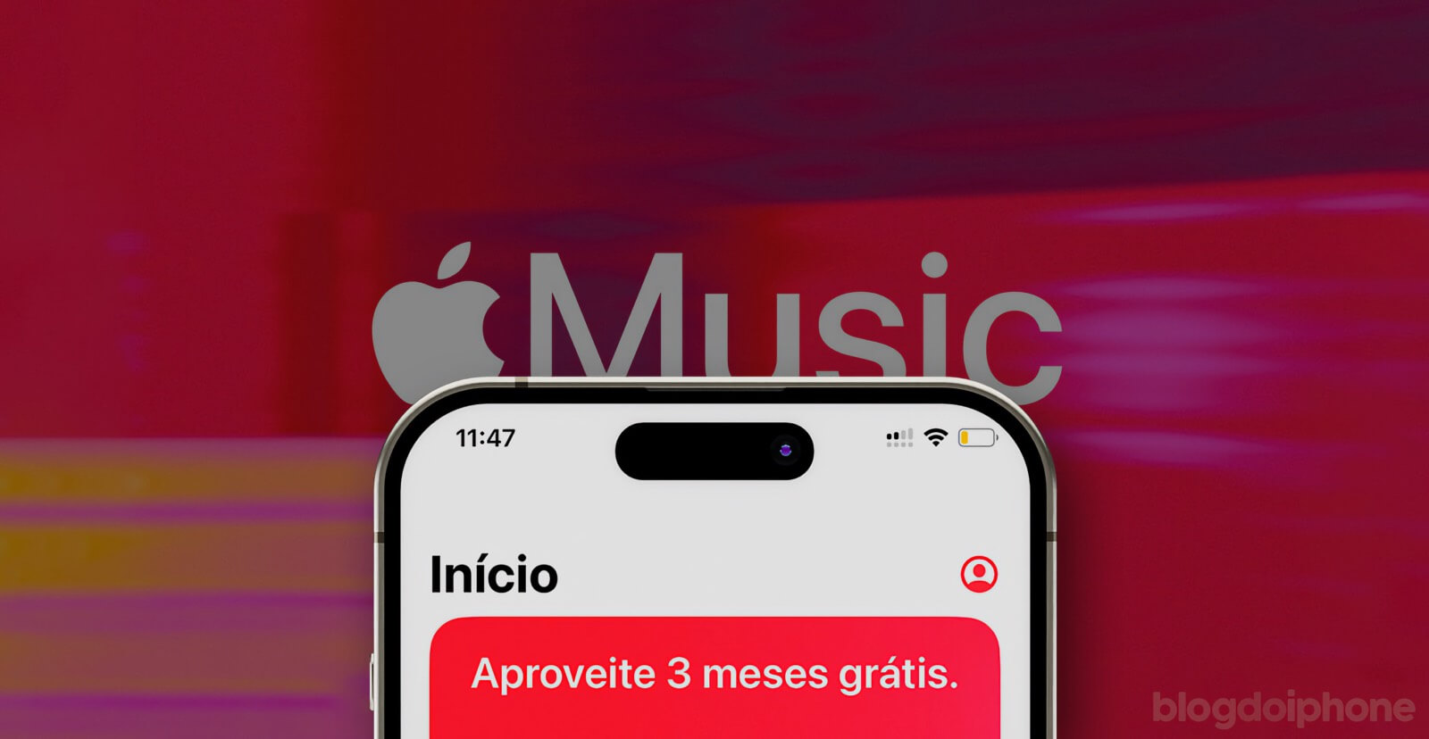 Apple Music Teste Grátis 3 meses