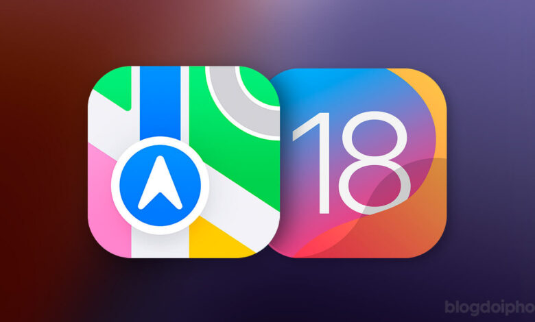 Mapas do iOS 18