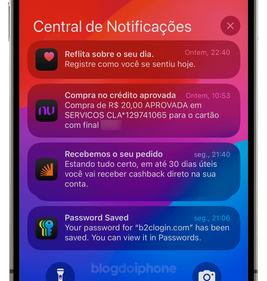 iOS 18: Notificações Dark Mode