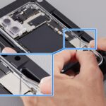 Reparo iPhone 16 teardown