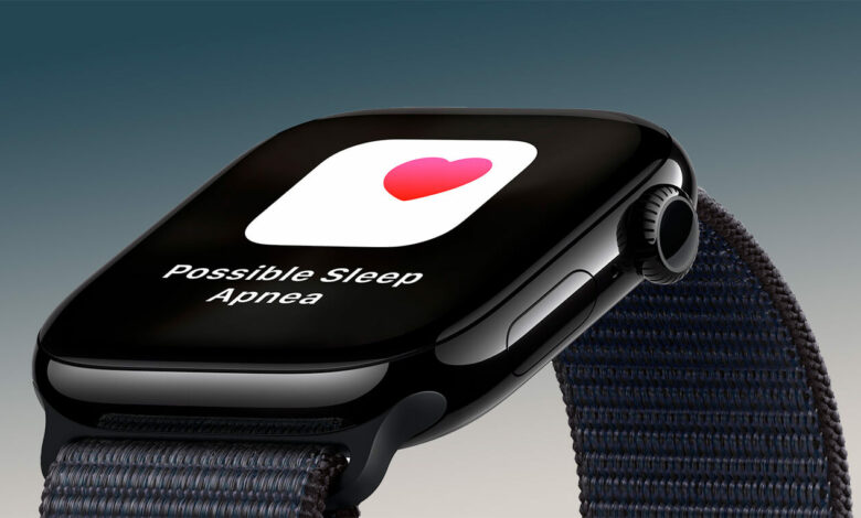 Apneia do sono Apple Watch