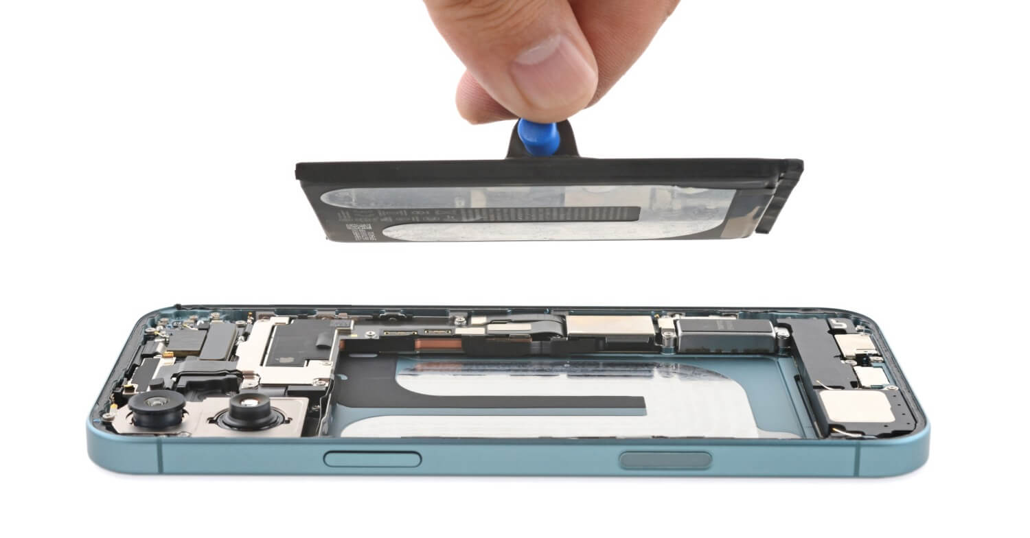 Bateria iPhone 16 iFixIt