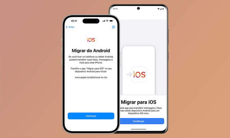 Migrar do Android para o iPhone iOS