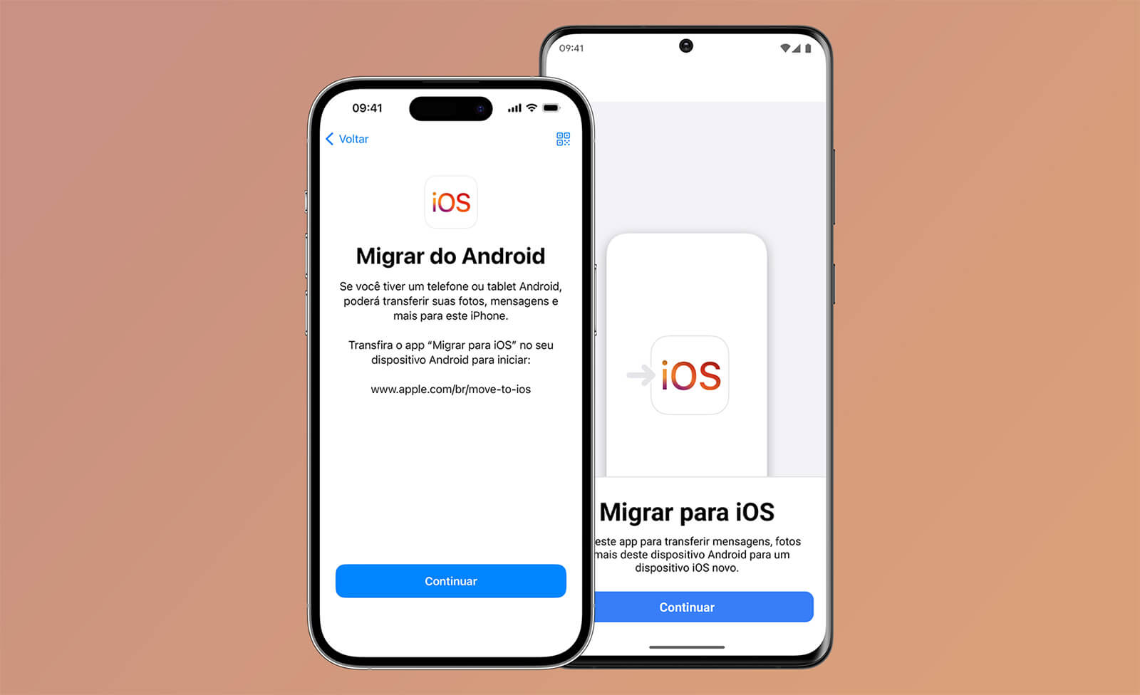 Migrar do Android para o iPhone iOS