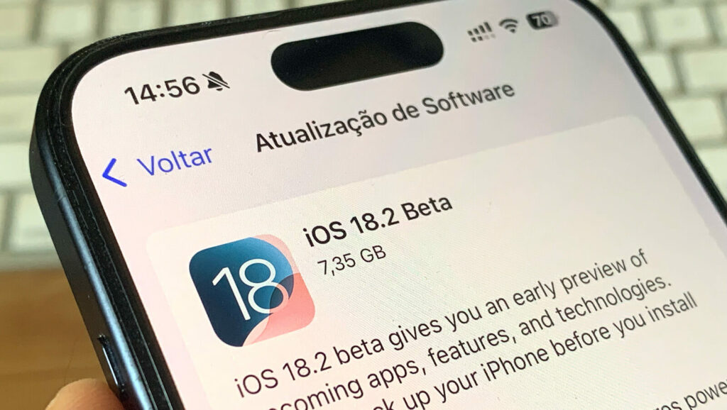 Apple libera beta do iOS 18.2, com funções de IA e integração com ChatGPT
