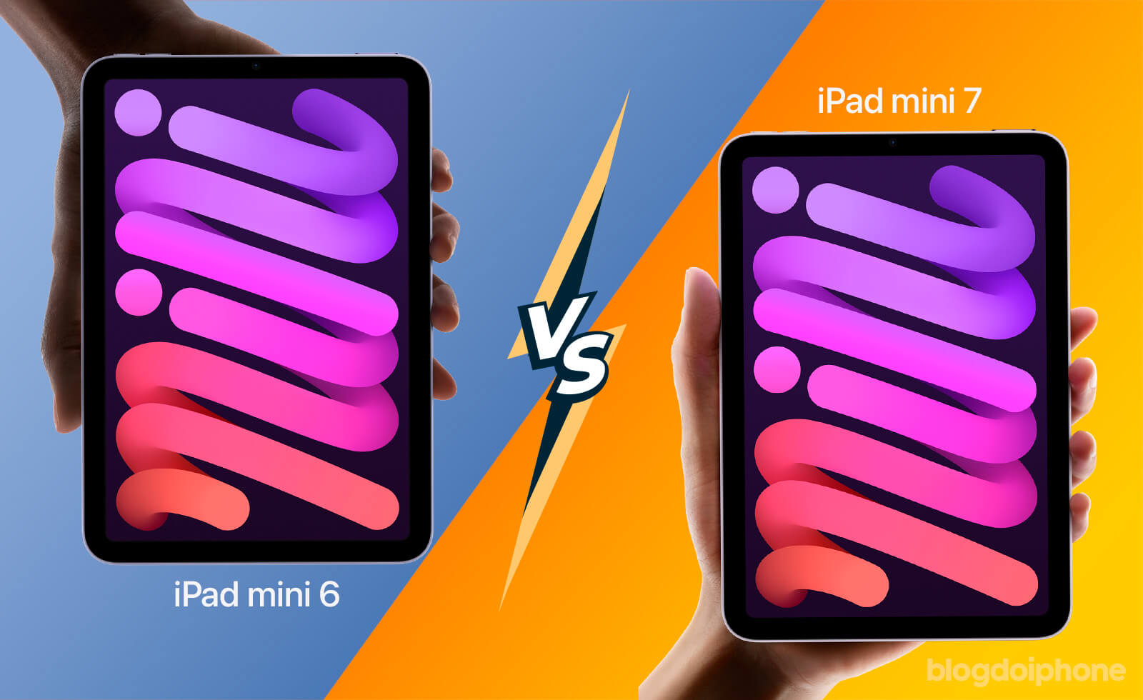 Comparativo iPad mini 7 vs iPad mini 6