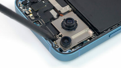 Camera iPhone 14 - iFixIt