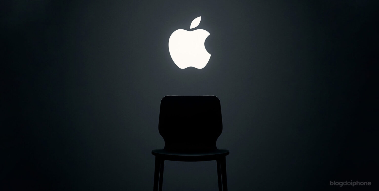 Espaço vazio no design da Apple