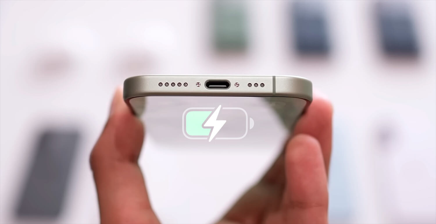 iPhone 17 USB-C carregamento