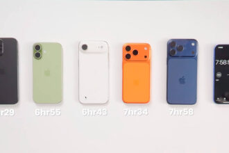 iPhone 17 bateria test