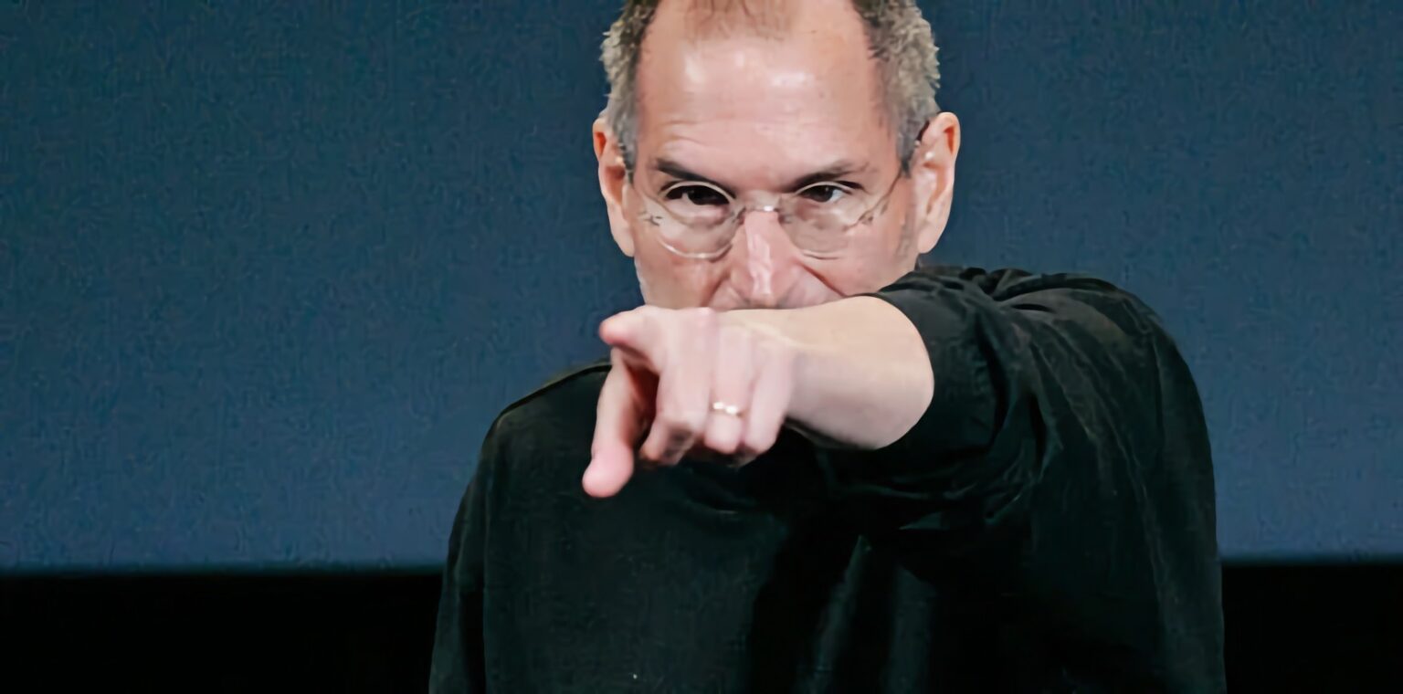 Steve Jobs irritado