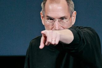 Steve Jobs irritado