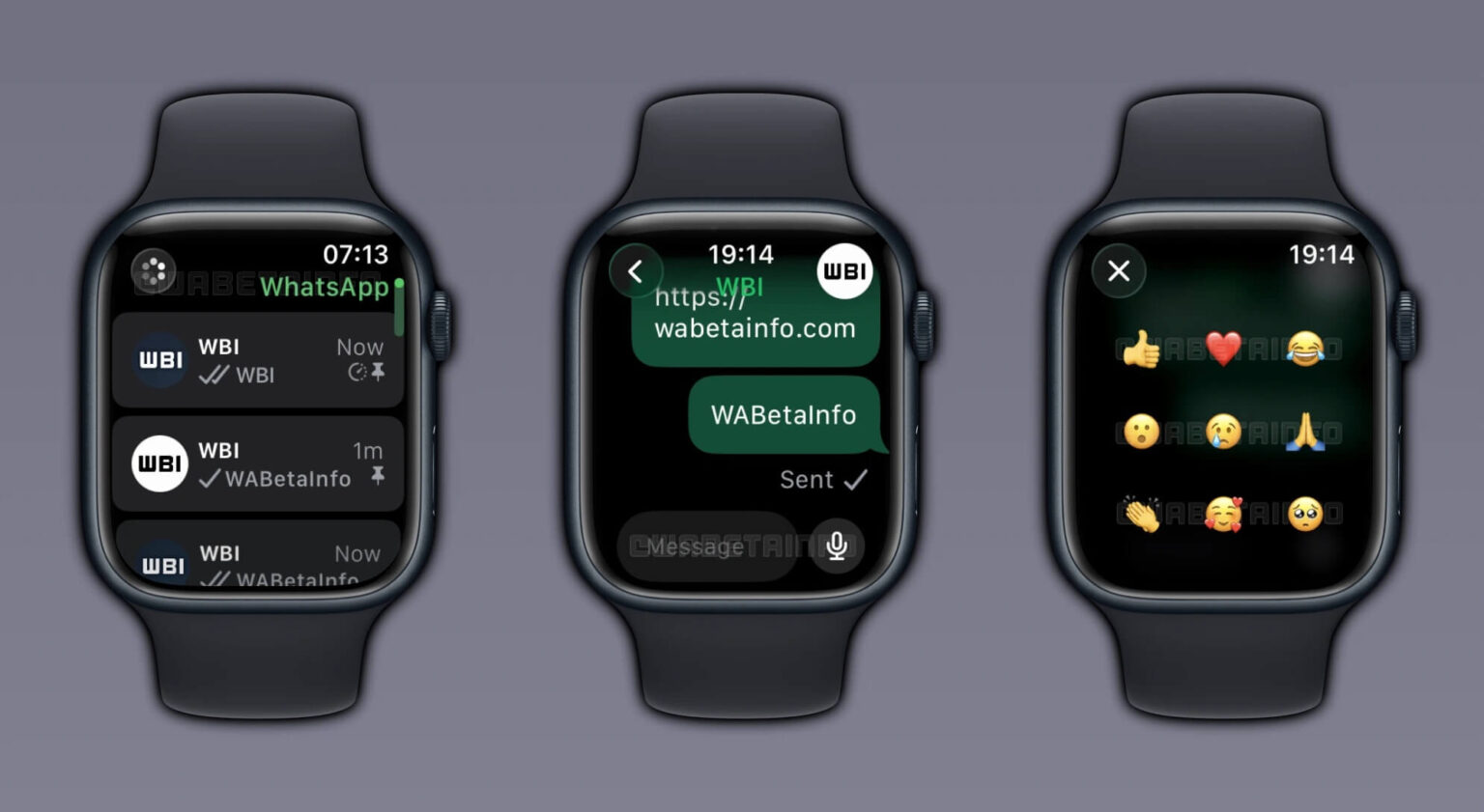 WhatsApp no Apple Watch
