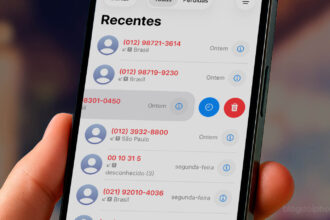 iOS 26 Lembrete ligação
