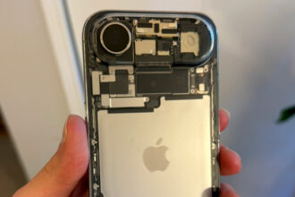 iPhone Air transparente