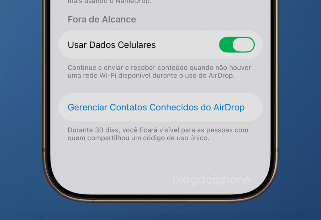 iOS 26.2 trará códigos temporários para facilitar o uso do AirDrop