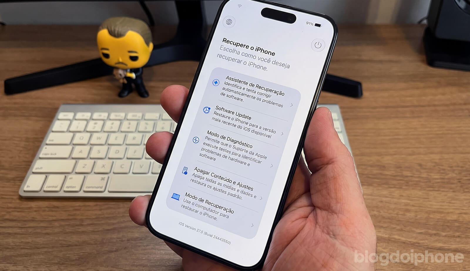 iOS 27 permitirá recuperar um iPhone com problemas sem precisar de Mac ou PC